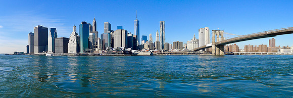 Downtown NYC Panorama